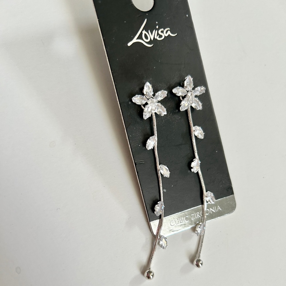 Lovisa Silver Long Earrings